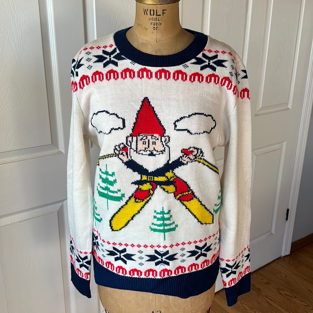 Junk Food Holiday Sweater size: L